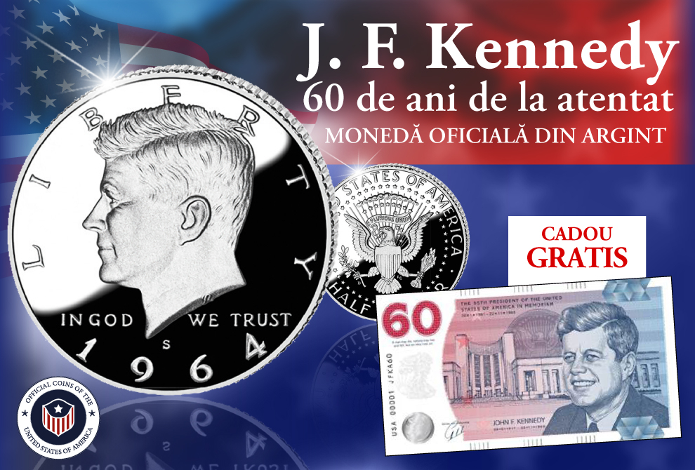 RASD J.F. Kennedy - bankovka + ASE 9137