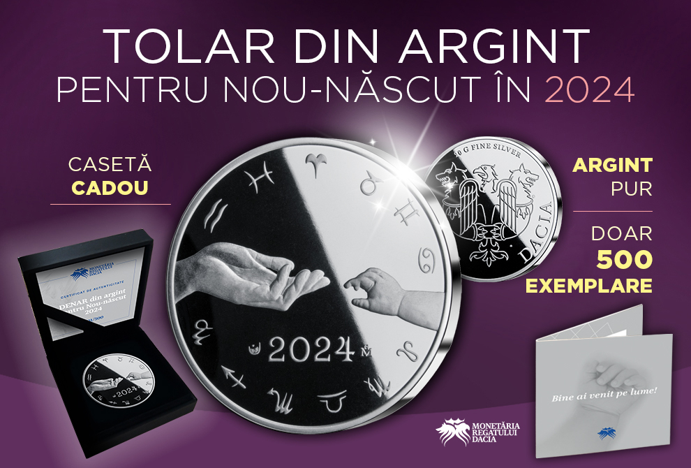 RM1787AG - Denar din argint pentru Nou-născut 2024, Proof