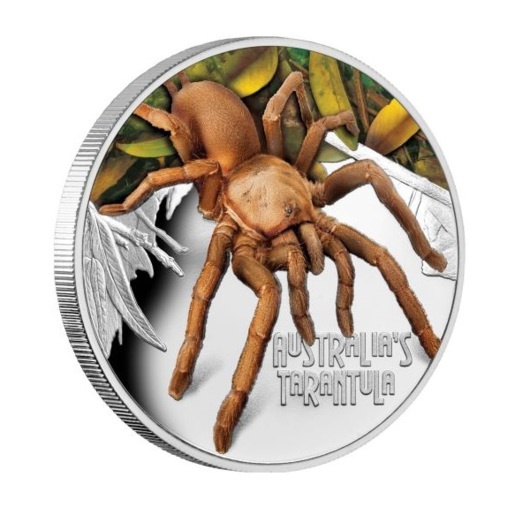 Tarantula monedă din argint 1 oz Proof