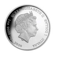 Tarantula monedă din argint 1 oz Proof
