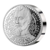 Alexandru Ioan Cuza medalie comemorativă 5 oz argint pur