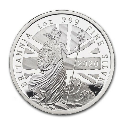 Britannia 2020 monedă din argint proof 1 oz