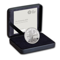 Britannia 2020 monedă din argint proof 1 oz