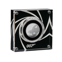 James Bond monedă din argint 1/2 oz