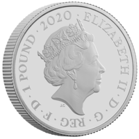 James Bond monedă din argint 1/2 oz