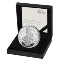 Calul alb din Hanovra monedă din argint 1 oz