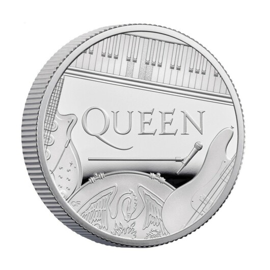 Queen monedă din 1/2 oz argint Proof