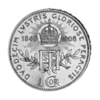 Împăratul Franz Joseph I 1908 set de monede din argint