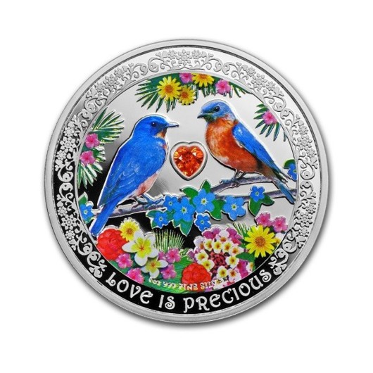 Iubirea este pre?ioasă 2019 monedă din argint proof