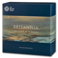 Britannia 2020 monedă din argint proof 5 oz