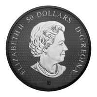 Frunza de arțar în mișcare monedă din argint 5 oz Proof 2020