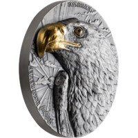 Vulturul cu cap alb - set de două monede de argint