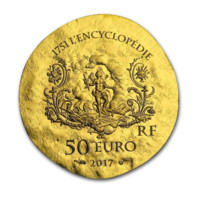 Madam de Pompadour zlatá 1\/4 oz mince proof
