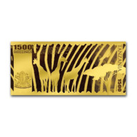 Bancnotă de aur Big Five leopardul