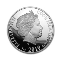 Anul Porcului 2019 - monedă din argint 5 OZ