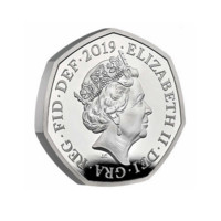 Sherlock Holmes monedă din argint proof
