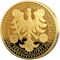 Regina Maria a României înnobilată cu aur pur + Le Petit Journal și certificat