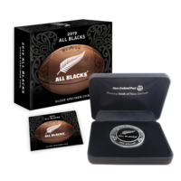 All Blacks monedă de argint 1 oz