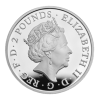 Ogarul Alb din Richmond monedă din argint 1 oz