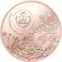 Trifoi cu patru foi 2021 monedă din argint 1 oz