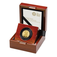 Grifonul lui Eduard al III-lea monedă din aur 1/4 oz Proof