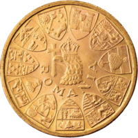 Mihai I 20 Lei monedă de aur
