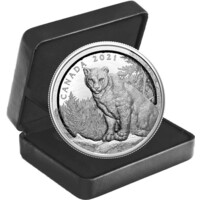 Puma monedă de  5 uncii argint Proof