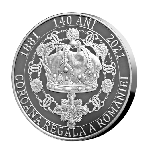Coroana Regală a României medalie de argint