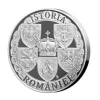 Coroana Regală a României medalie de argint