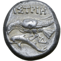 ISTROS - Cea mai veche monedă de argint pe teritoriul României