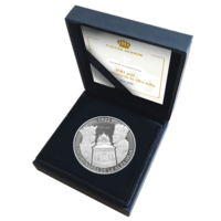 100 ani Încoronarea de la Alba Iulia medalie comemorativă argint pur proof