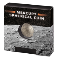 Planeta Mercur în argint pur 1 oz