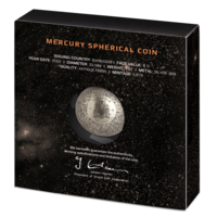Planeta Mercur în argint pur 1 oz