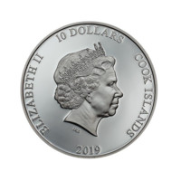 Ancora monedă din argint 2 oz