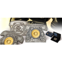 Alexander Graham Bell – 100 ani de la moarte, monedă de argint 3 oz