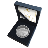 Bucureşti - Palatul Parlamentului, medalie comemorativă de argint,  20g