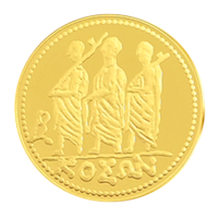 Kosonul, medalie comemorativă din aur pur,  Proof