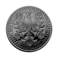 Regina Maria a României - medalie înnobilată cu metale prețioase
