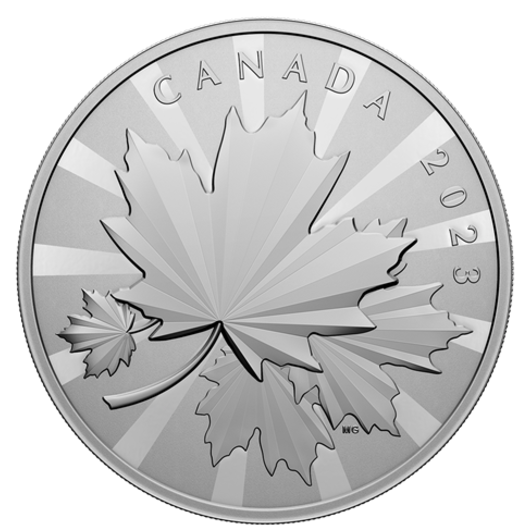 1 KG SILVER “MULTIFACETED MAPLES” 2023
