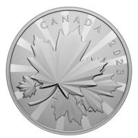 1 KG SILVER “MULTIFACETED MAPLES” 2023