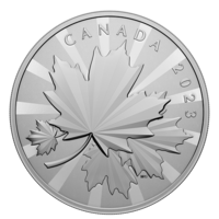 1 KG SILVER “MULTIFACETED MAPLES” 2023