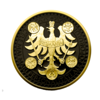 Mihai Eminescu - Medalie înnobilată cu metale prețioase