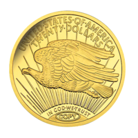 Double Eagle din 1933 în aur pur, Proof 999/1000