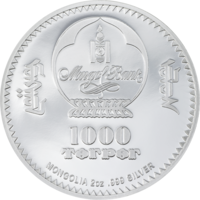 Oul Fabergé, Monedă de argint 2 oz Proof