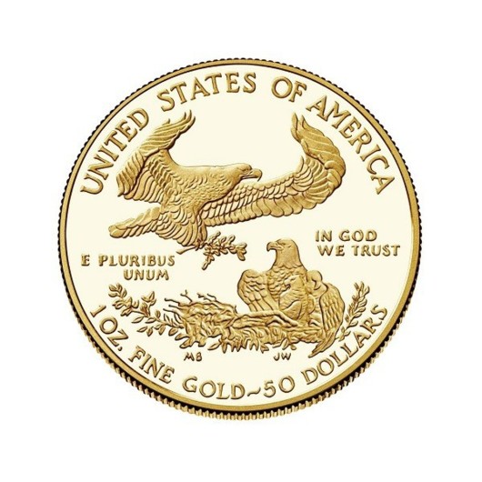 Vulturul american 2019 monedă din aur proof 1 oz