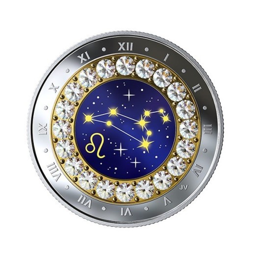 Zodia Leu 2019 monedă din argint proof