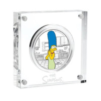 Marge Simpson monedă dn argint 1 oz Proof