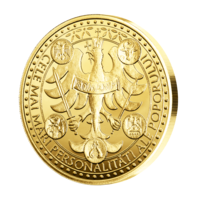 Marele Decebal - medalie înnobilată cu aur pur