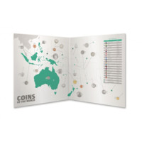 Monede de pe glob - albumul de colecţie Oceania