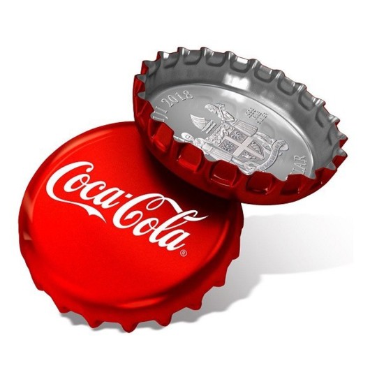 Coca Cola - monedă din argint
